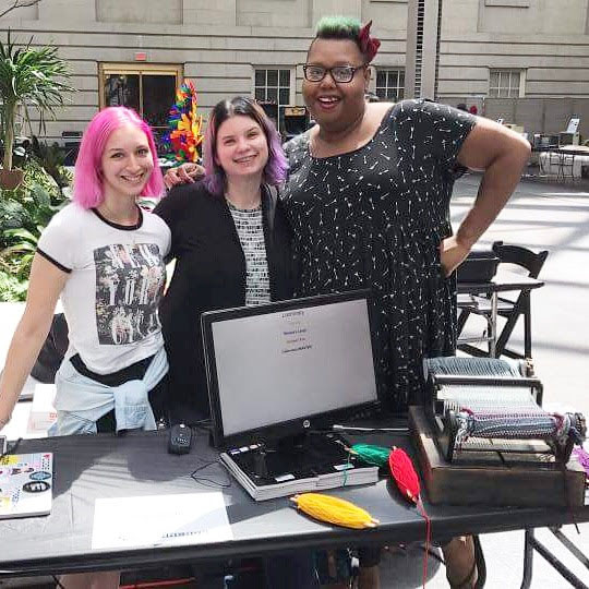 Our team at SAAM Arcade